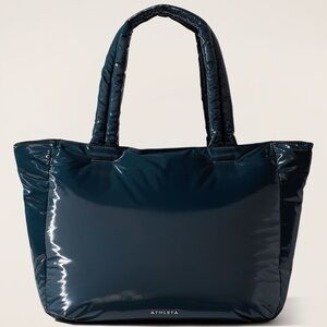 ALL ABOUT SHINE PUFF TOTE BAG